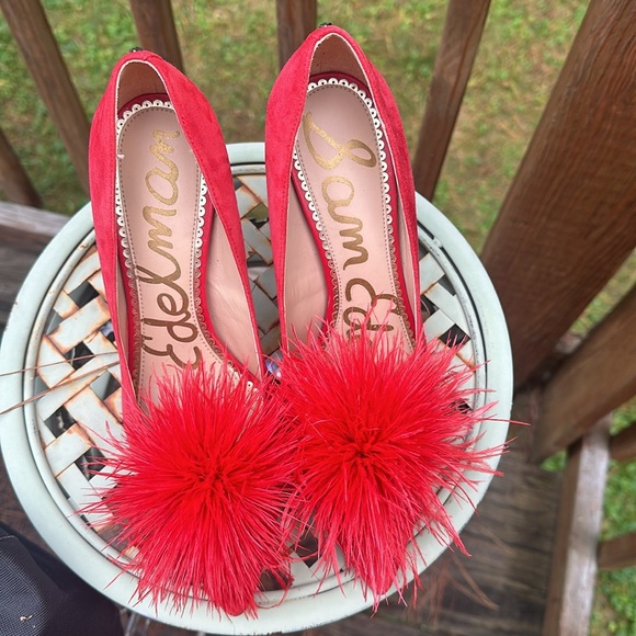 Sam Edelman Red Heels 7.5 - Picture 7 of 7